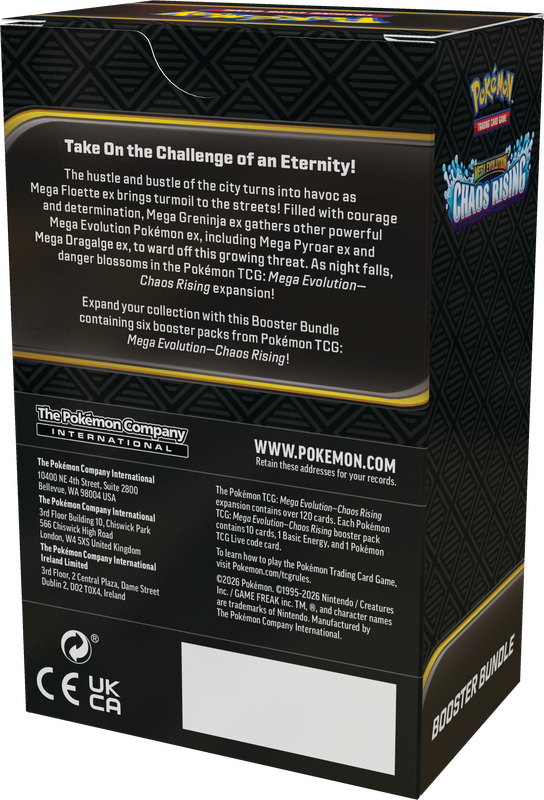 Pokémon TCG: Chaos Rising Booster Bundle [Pre-Order]