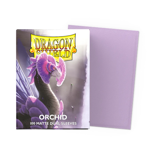 Dragon Shield - Orchid - Dual Matte Sleeves (100 Count - Standard Size)