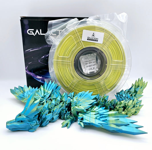 Galactic3D PLA - 1.75mm / 1 kg Silk Dual Color (Yellow + Blue)