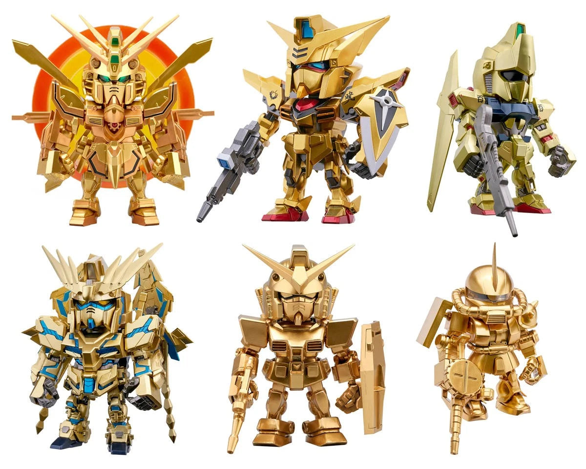 Gundam - Qmsv Mini Gold Team Gundam Blind Box