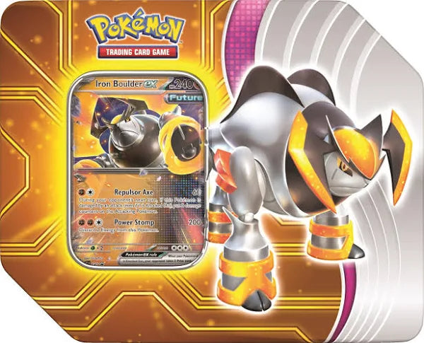 POKEMON PARADOX DESTINIES TIN (Iron Boulder)