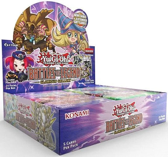 Yu-Gi-Oh! | Battles of Legend: Glorious Gallery Booster Pack - 1st Edition