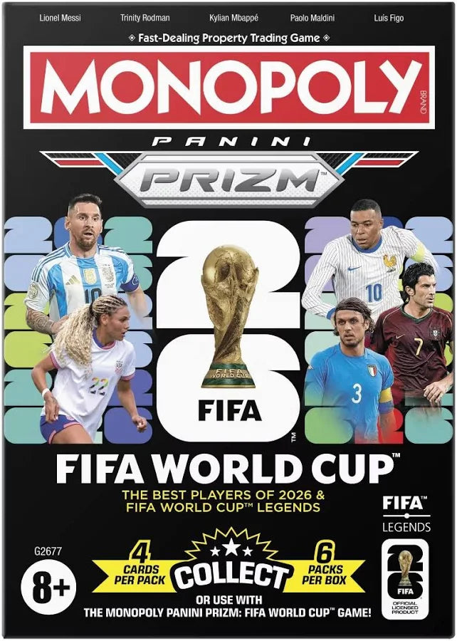 2026 Panini Prizm Soccer Blaster Monopoly