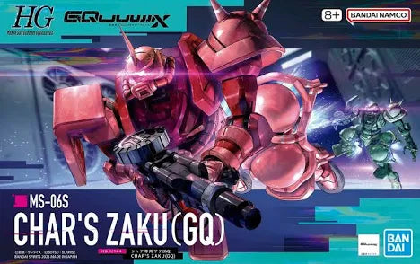 Bandai HG 1/144 MS-06S Char's Zaku (GQ) "Mobile Suit Gundam GQuuuuuuX"