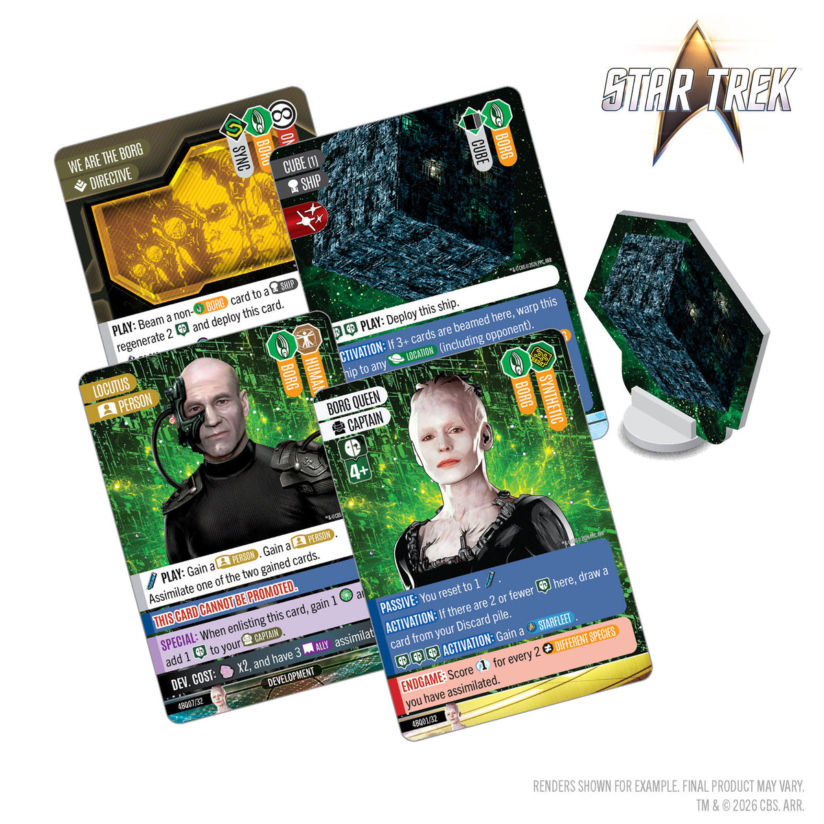 Star Trek: Captain's Chair - Resistance Is Futile (Pre-Order) product image 3
