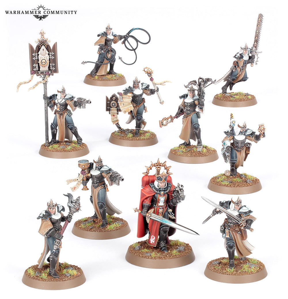 Adepta Sororitas - Sisters Novitiate Squad