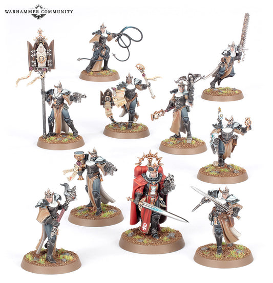 Adepta Sororitas - Sisters Novitiate Squad