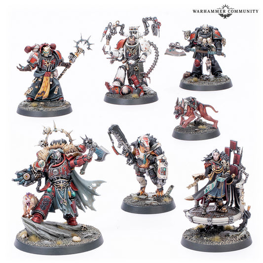 Chaos Space Marines - Huron Blackheart and the Masters of the Maelstrom [Pre-Order]
