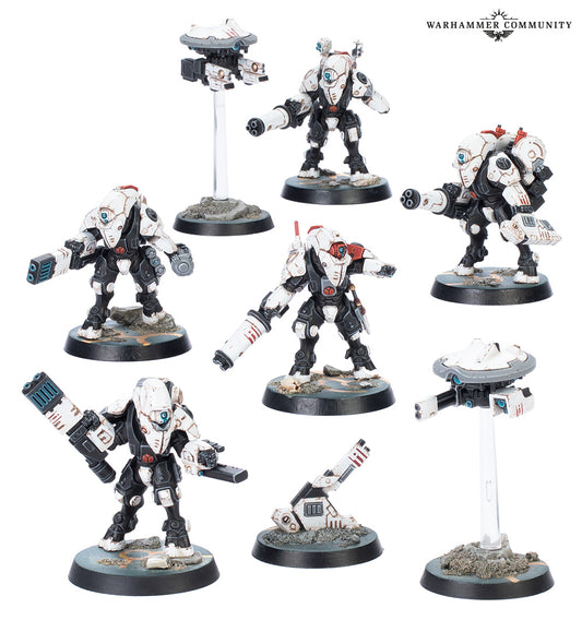 T'au Empire: Kill Team: X26 Stealth Battle suits [Pre-Order]