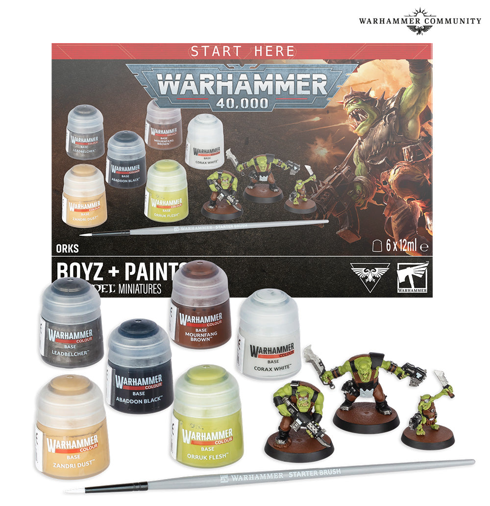 Orks + Paints {Pre-Order}