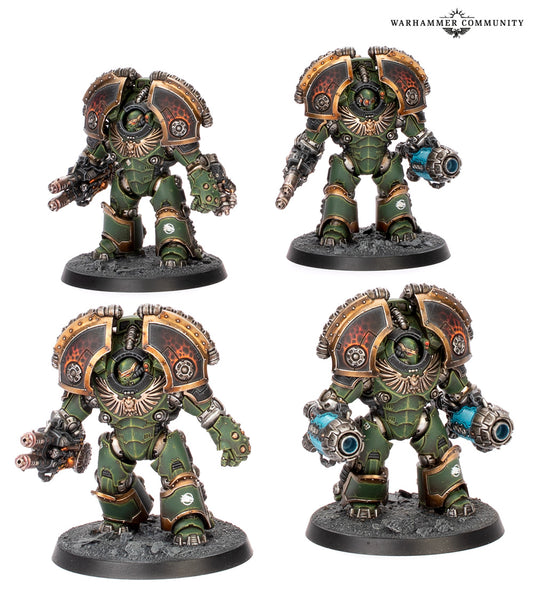 HORUS HERESY: SATURNINE Terminator Squad