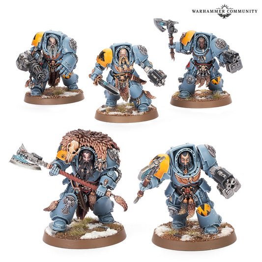 Space Wolves - Wolf Guard Terminators [Pre-order]