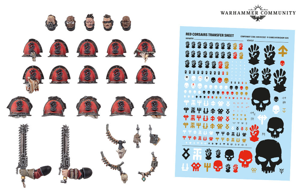 Red Corsairs Upgrades & Transfers