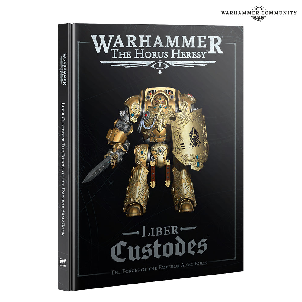 Liber Custodes: The Forces of the Emperor Army Book [Pre-Order]