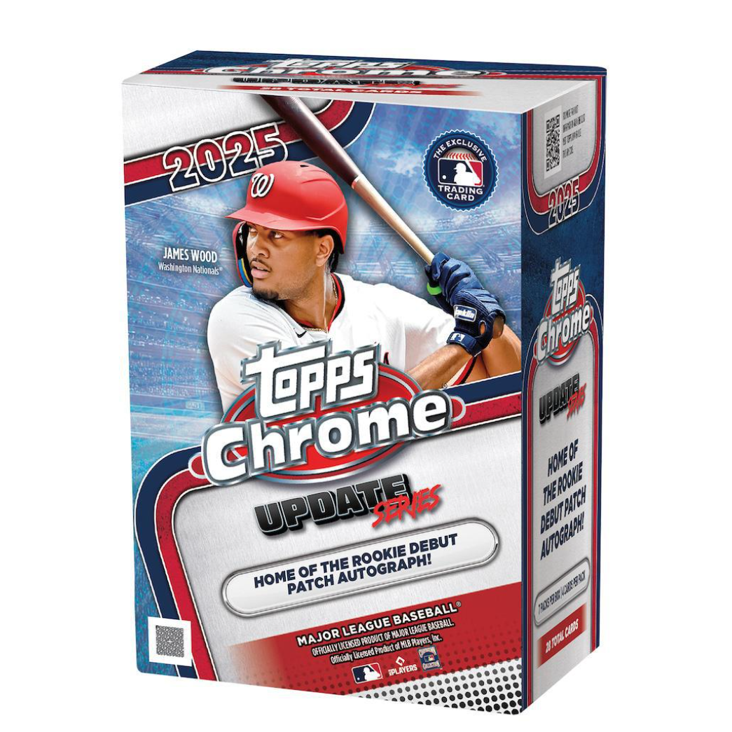 2025 Topps Chrome Update Baseball Blaster Box