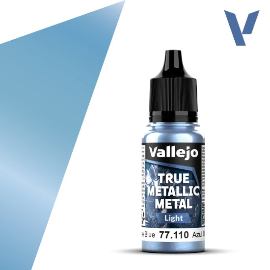 Vallejo True Metallic Metal: Ultramarine Blue (Light) – 18 ml [77.110]
