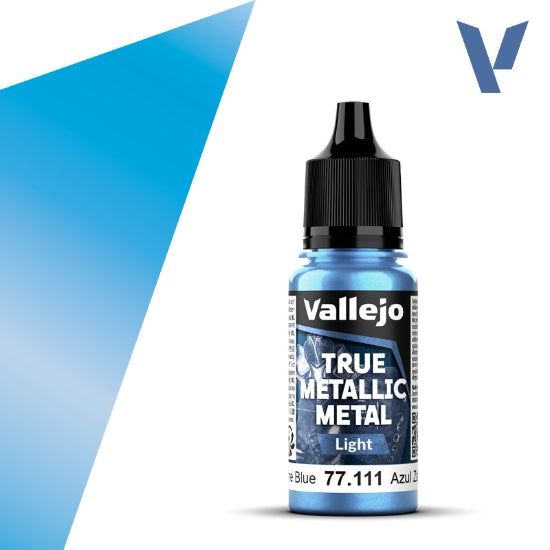 Vallejo True Metallic Metal: Sapphire Blue (Light) – 18 ml [77.111]