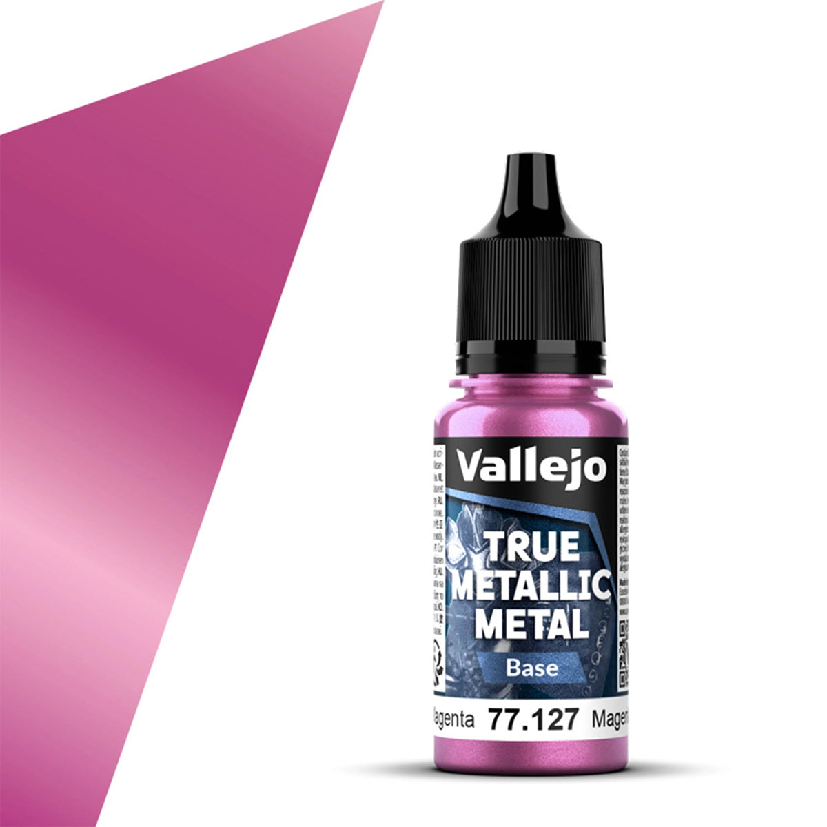 Vallejo True Metallic Metal: Crimson Magenta (Base) – 18 ml [77.127]