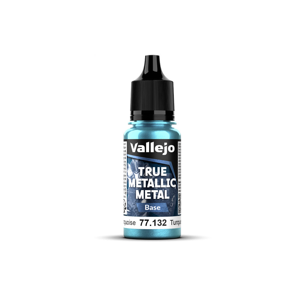 Vallejo True Metallic Metal: Hydra Turquoise (Base) – 18 ml [77.132]