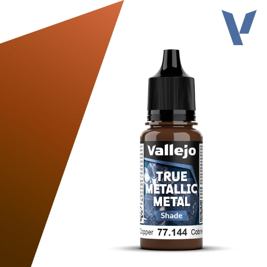 Vallejo True Metallic Metal: Ancient Copper (Shade) – 18 ml [77.144]