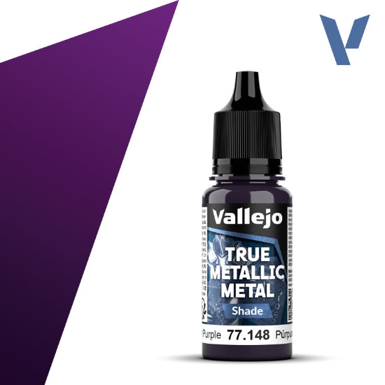 Vallejo True Metallic Metal: Amethyst Purple (Shade) – 18 ml [77.148]