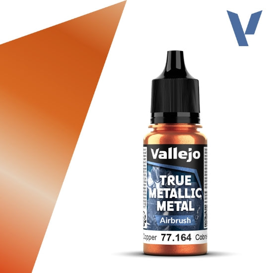 Vallejo True Metallic Metal: Ancient Copper (Airbrush) – 18 ml [77.164]
