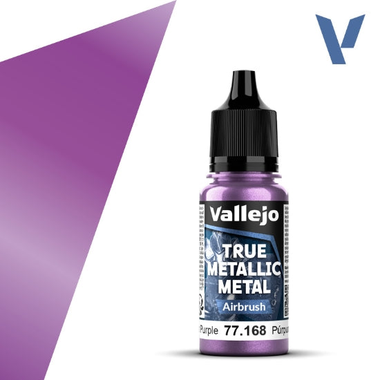 Vallejo True Metallic Metal: Amethyst Purple (Airbrush) – 18 ml [77.168]