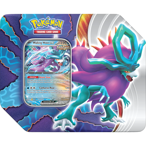 Pokémon TCG: Paradox Clash Tin (Walking Wake ex)