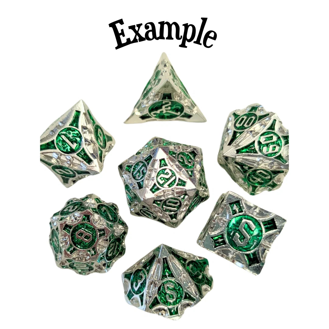 Mystery Dice Metal Mystery Dice Set!