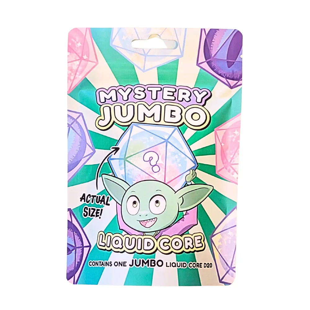 Mystery Dice Goblin Jumbo Liquid Core D20 Mystery Bag!