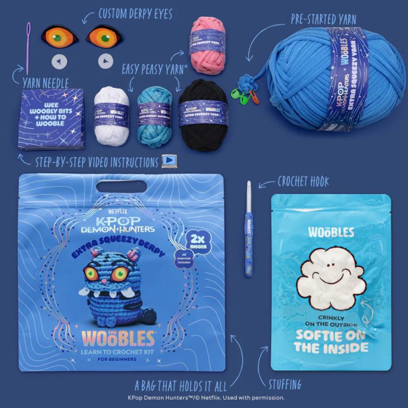 Woobles Kpop Demon Hunters Derp Tiger product image 3