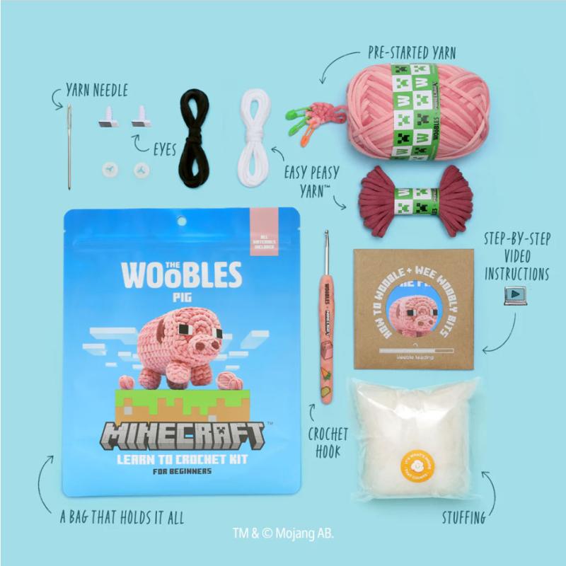 Woobles Minecraft Pig product image 3