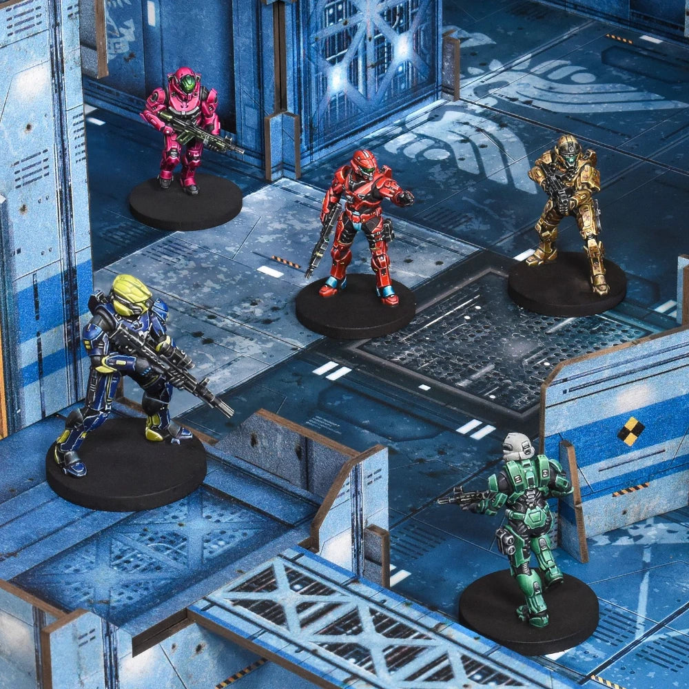 Halo Flashpoint Tactical Miniatures Board Game - Spartan Edition