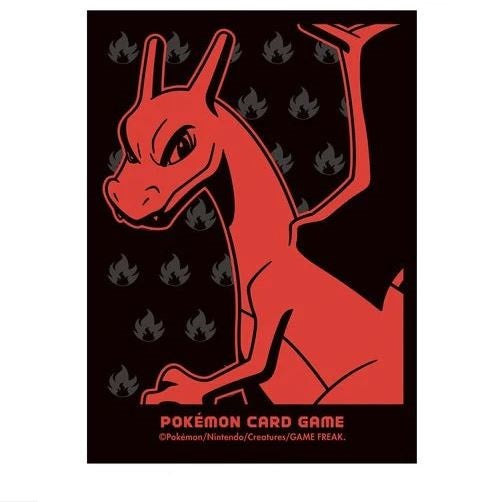 Pokémon Card Game | Japan-Exclusive Charizard Premium Sleeves (Pack of 64)