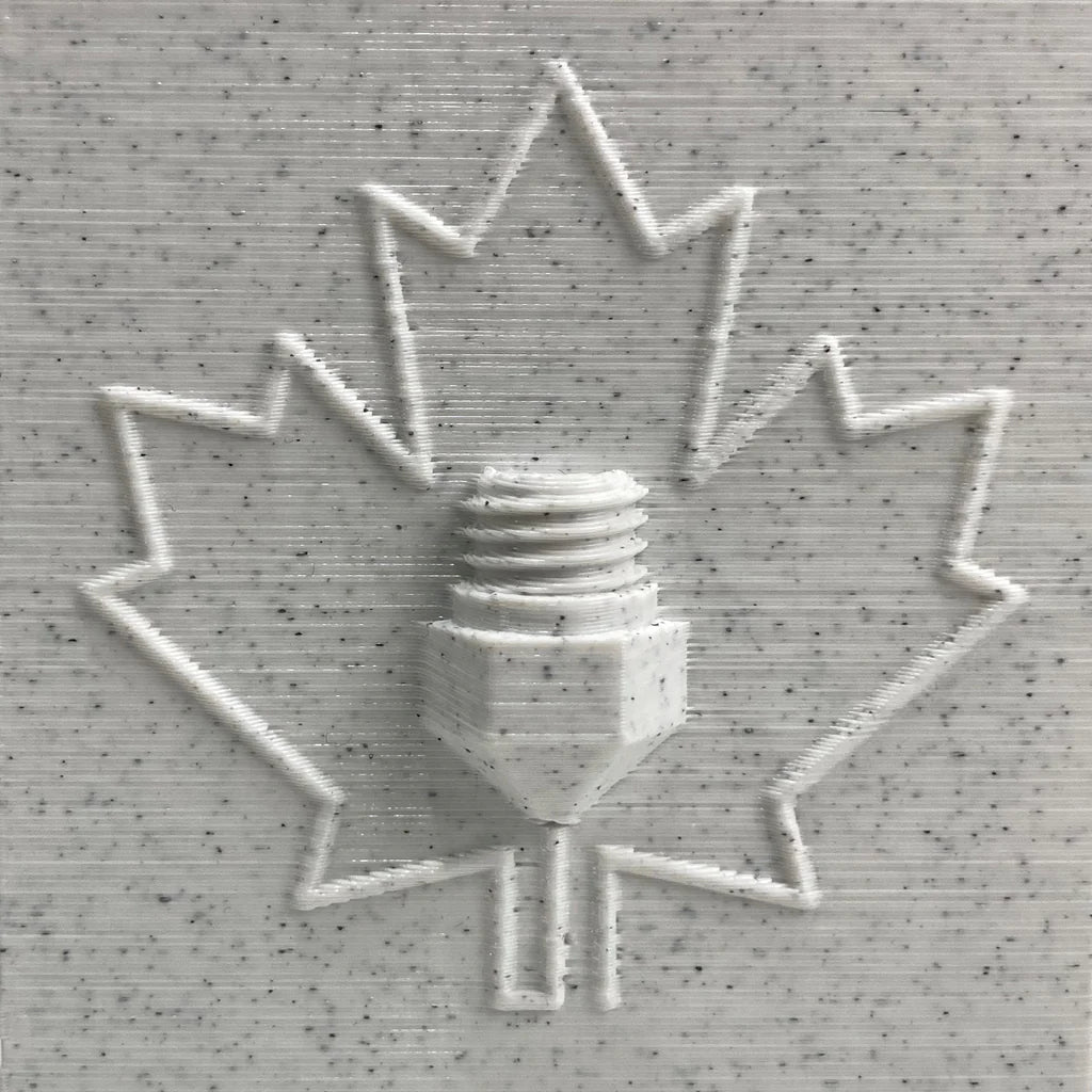 Canadian Filaments PLA - White Marble - 1.75mm / 1 kg