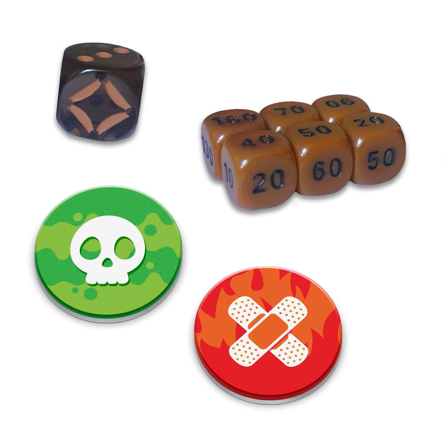 Damage counters, and dice are also included in the Elite Trainer Box.