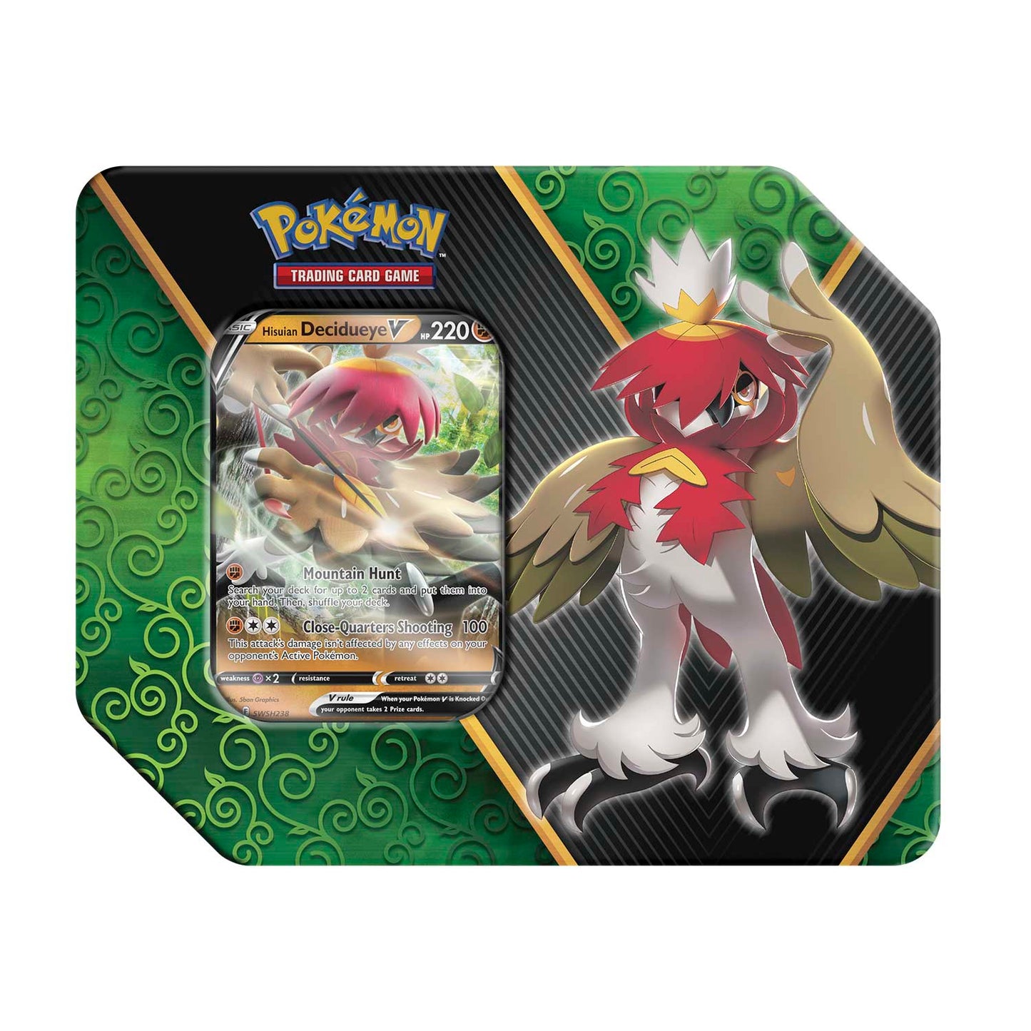 Pokémon TCG: Divergent Powers Tin (Decidueye)