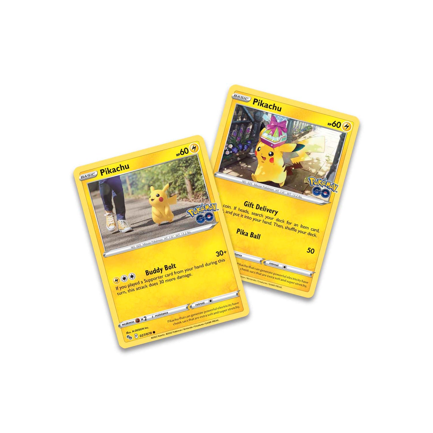 Pokémon TCG: Pokémon Go Gift Tin (Pikachu, Snorlax, Blissey)