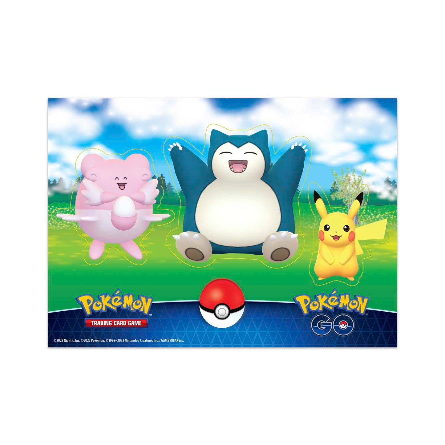 Pokémon TCG: Pokémon Go Gift Tin (Pikachu, Snorlax, Blissey)