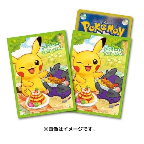 Pokémon Card Game | Japan-Exclusive Hangry Mode (Pikachu & Morpeko) Sleeves (Pack of 64)