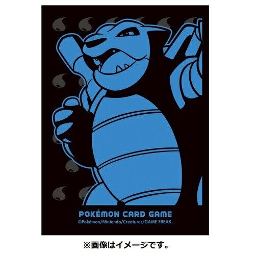 Pokémon Card Game | Japan-Exclusive Blastoise Premium Sleeves (Pack of 64)