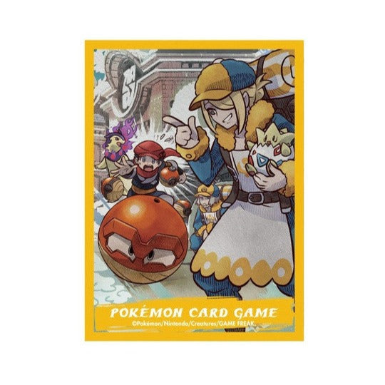 Pokémon Card Game | Japan-Exclusive Hisui Days (Volo & Electrode) Sleeves (Pack of 64)